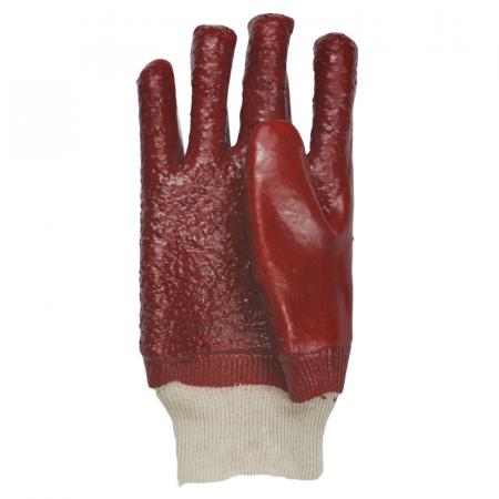 PVC Glove K/W Rough Palm 