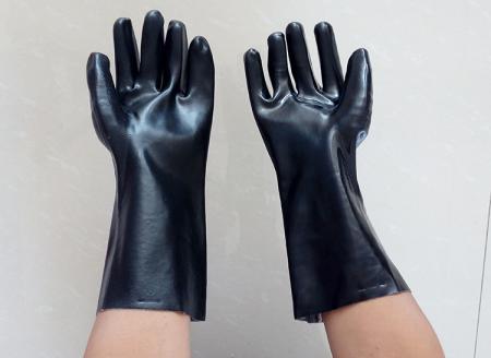 PVC Black Coated Gloves