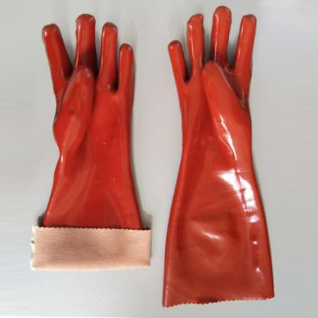 PVC working chemical gloves