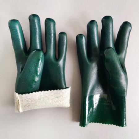 Green safety work gloves