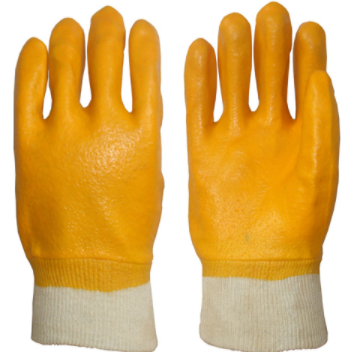 Chemical Resistant Gloves Yellow Colour