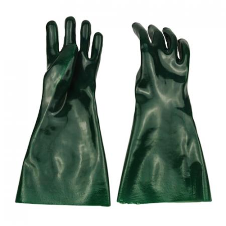 long pvc oil gloves