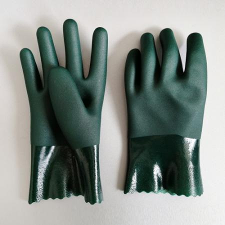 green acid resistant gloves