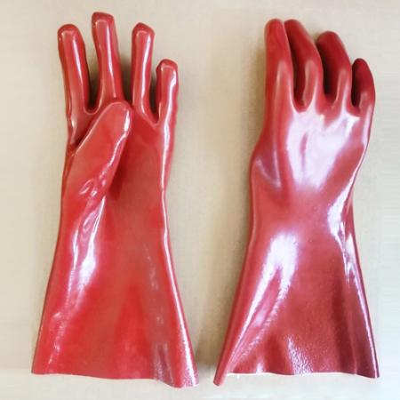 PVC oil resistant gloves