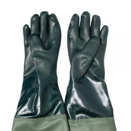 PVC Coated Gloves with Arm Length