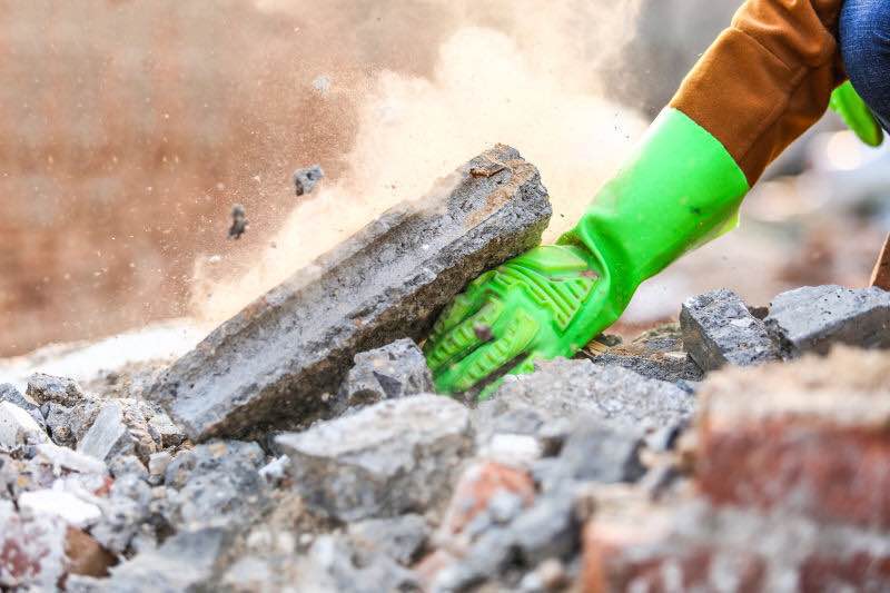 Fluorescent Green Reinforce PVC Coated Gloves.jpg